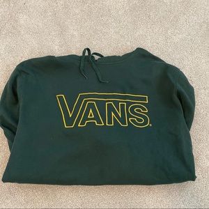 Vans Sweatshirt size L dark green